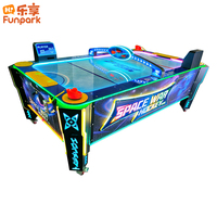 Machines de jeux d'arcade Air Hockey automatiques populaires pour 2 joueurs, à monnayeur, pour parcs d'attractions