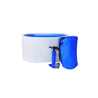 Baignoire pliable en PVC écologique pour adultes, avec refroidisseur, produit chaud 2022, gonflable, défi de bain de glace