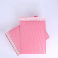 TT Producido Mailer Bolsa de paquete de burbujas Entrega Verde/Rosa/Naranja Sobre Bolsa de embalaje de burbujas de plástico con logotipo