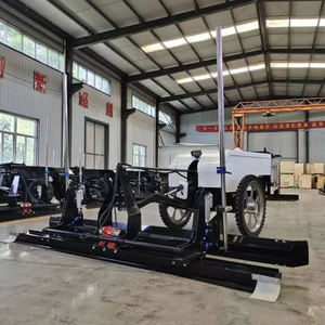 Niveladora de Concreto Láser de Cuatro Ruedas con PLC y Motor, Diseño Compacto para Pavimentación y Nivelación de Pisos de Cemento - Product Image 1