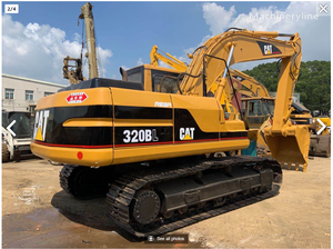 Excavadora usada CAT 320BL, oruga hidráulica original japonesa, excelente rendimiento en stock, gran oferta - Product Image 2