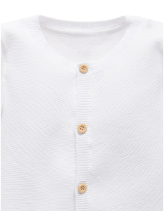 Enfant en bas âge filles décontracté Cardigan pull boléro haussement d'épaules à manches longues hauts en tricot bouton fermeture hiver coton veste pour bébés enfants - Product Image 2