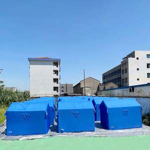 Grande tente robuste personnalisée en usine, tente de secours médicale en cas de catastrophe pour camping en plein air Oxford étanche à cadre en acier/ - Product Image 4