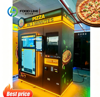 Distributeur automatique de pizzas, distributeur automatique de plats chauds, machine à pizzas commerciale