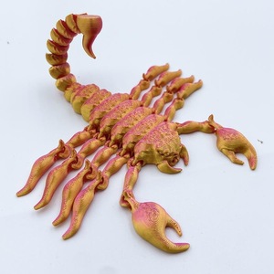 Modèle d'animal imprimé en 3D Scorpion, jouet articulé, ornement décoratif, cadeau pour enfants, artisanat d'aménagement d'aquarium, Anime CN - Product Image 6