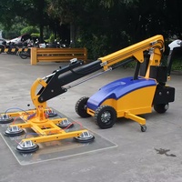 Lève-vitre électrique automatique à aspiration par ventouse alimenté par batterie de 600 kg pour la manipulation du verre