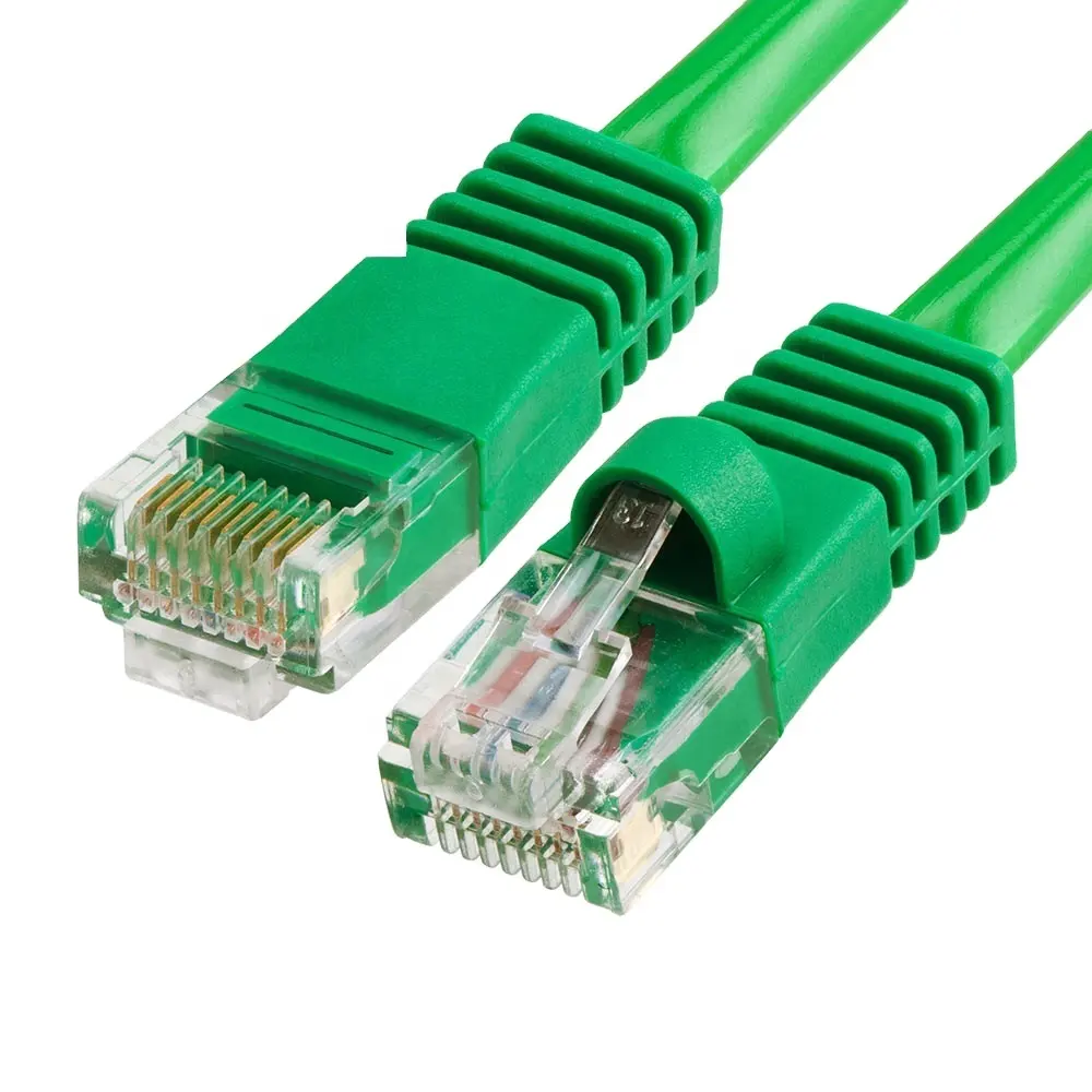 नेटवर्क कनेक्शन राउटर स्विच के लिए आरजे45 कनेक्टर के साथ पैच केबल 0.5 एम 1 एम 3 एम 5 एम कैट 6 ईथरनेट पैच कॉर्ड यूटीपी