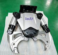 Broyeur de béton GONGMA, robots de démolition Brokk, excavatrices de 1,5 à 3 tonnes, ouverture à double cylindre, moteur rotatif à 360°, 1 an de garantie
