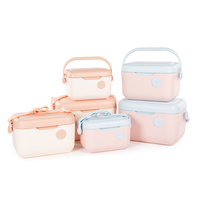 Glacière isotherme portable 6QT 6L moderne, réutilisable, résistante à l'eau, durable et légère pour garder les boissons au frais