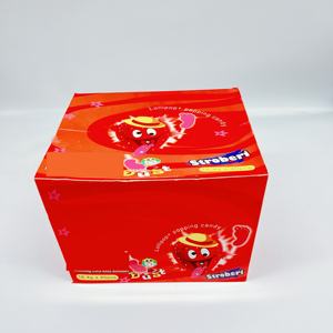 Collations exotiques <span class=keywords><strong>HALAL</strong></span> Mélange de sucettes en forme de pied dur Saveur de fruits Bonbons sautants Bonbons à éclater - Product Image 5