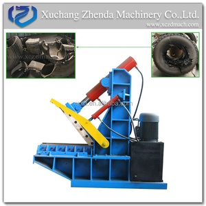 Automatic Waste <b>Tire</b> Recycling <b>Machine</b> Motor Engine High Capacity 30-40 <b>Tires</b>/Hour Eco-Friendly Whole <b>Tire</b> Shredder De-beader - Product Image 2