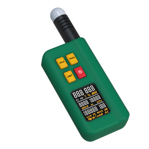 Détecteur d'air intégré 4 en 1 BSIDE GX1, testeur complet, avec fonctions de test pondéré A, B et C, et mesure du niveau sonore - Vert - Product Image 5