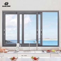 Ventana de alta calidad upvc ventanas upvc ventana aislada de vidrio PVC/upvc ventanas correderas precios PVC OEM ventana