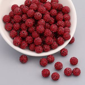 Glinsterende jurk met kraal- en strassversiering, kristallen pave strass kralen, groothandel - Product Image 6