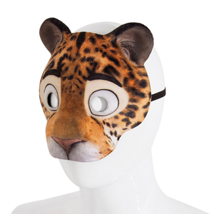 Nuovo all'ingrosso maschera per festa animale EVA mezza faccia tigre mascherata decorazione oggetti di scena festa di carnevale maschera per i bambini - Product Image 6