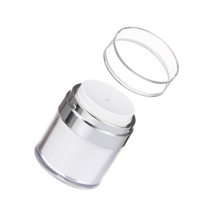 Flacon pompe airless rechargeable et réutilisable, double paroi occultante, 15 ml, pour sérum, lotion et masque facial – Soin haut de gamme - Product Image 1