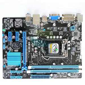עבור Asus H61M-K שולחן העבודה האם H61 Socket LGA 1155 i3 i5 i7 DDR3 16G מיקרו ATX UEFI BIOS מקורי בשימוש Mainboard על מכירה