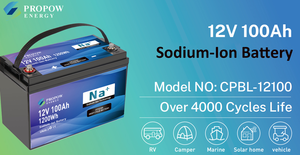 ナトリウムイオン電池12ボルト12 V <span class=keywords><strong>100ah</strong></span> RV高サイクル - Product Image 4