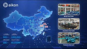 Bomba centrífuga multietapa Horizontal de acero inoxidable de 220V 50Hz de bajo ruido de Aikon para la industria alimentaria de agua potable - Product Image 5
