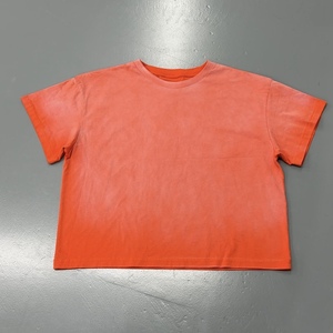 T-Shirt Personalizzata Kornit con Effetto Strass, Stampa Script, Effetto Strappato, <span class=keywords><strong>Abbigliamento</strong></span> di Lusso Streetwear di Marca - Product Image 2
