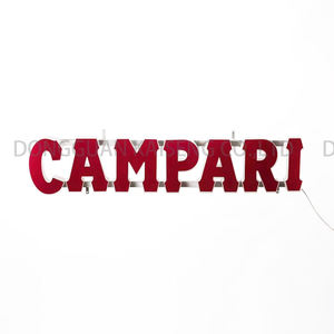 Custom Acrylic Plexiglass Illuminated LED Wall <strong>Sign</strong> <strong>Neon</strong> <strong>Sign</strong> Indoor <strong>Sign</strong> for Campari Liquor Vodka Beverage <strong>Beer</strong> bar Lounge - Product Image 1
