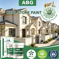 Peinture pour granit résistante aux intempéries avec sable minéral naturel pour les façades des bâtiments industriels