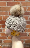 Pompon en fourrure de coyote véritable grande taille avec bouton-pression, grande boule de fourrure pour bonnets, accessoires en fourrure DIY pour écharpes et bottes