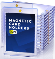 Porte-cartes magnétique, porte-cartes One Touch 35pt pour cartes à collectionner, étui magnétique pour cartes de jeu avec protection UV