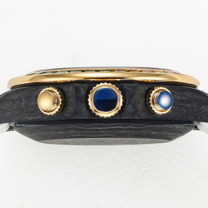 Reloj Cronógrafo con Piedras Preciosas Arcoíris 2026, Esfera Rosa, Caja de Fibra de Carbono, Reloj Mecánico de Lujo para Hombre y Mujer - Product Image 4