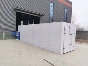 Automatische Kräutertrockner-Ofen-Wärmepumpen trocknungs anlage für die Lebensmittel verarbeitung mit SPS-Kern komponenten - Product Image 6