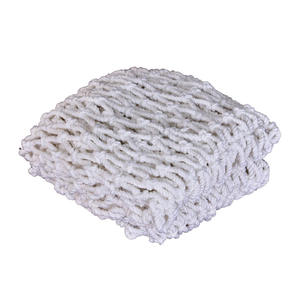 Premium versterkt, fabrieksgemaakt, anti-scheur nylon/PP/PE wit veiligheidsnet voor balkonveiligheid - Product Image 4