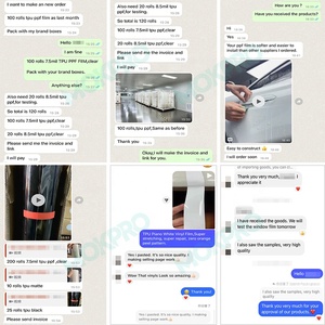 Suntek ฟิล์มป้องกันสีรถยนต์แบบใส PPF 8.5mil 7.5mil ฟิล์มป้องกันสีรถยนต์แบบใส TPU PPF ฟิล์มใส - Product Image 2