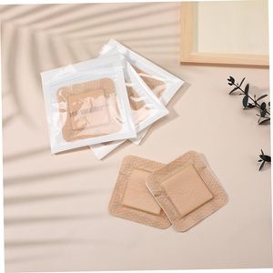 15x15cm absorbent l'exsudat de plaie pansement auto-adhésif pour le soin des plaies pansement en mousse de silicone avec bordure - Product Image 1