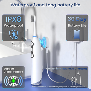 <span class=keywords><strong>Cepillo</strong></span> de Dientes Sónico 3 en 1 2026 con Más de 3 Niveles de Presión, Recargable e Impermeable para Adultos - Uso en Exteriores - Product Image 3