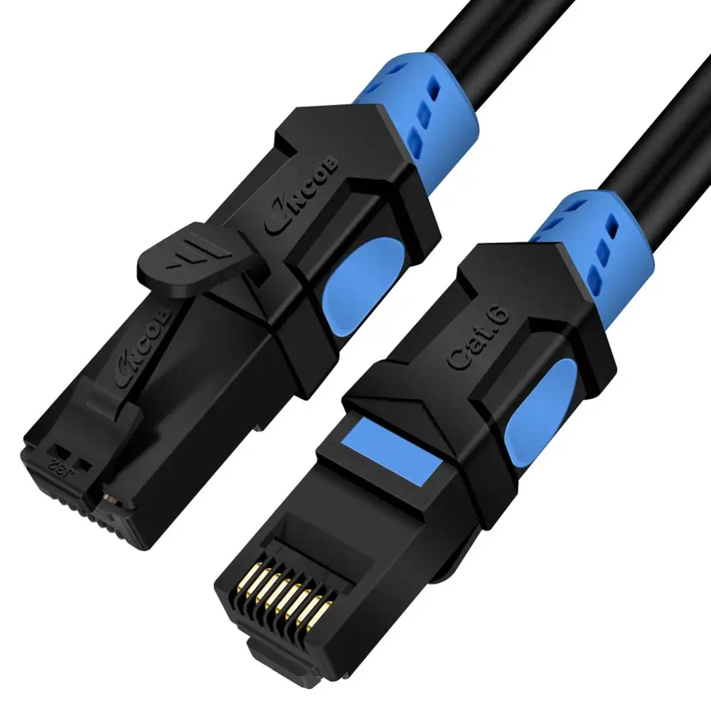 CNCOB 10G network home high-speed network cable 6 super six types of Gigabit broadband patch cord machine for gaming