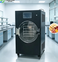 Machine de lyophilisation compacte en acier inoxydable : Machine de lyophilisation à petite échelle pour la transformation alimentaire