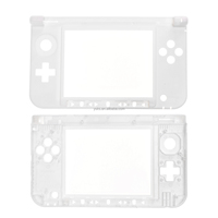 Pièce de rechange blanche et noire pour la coque intermédiaire du boîtier de la console N 3DS XL LL, cadre d'écran