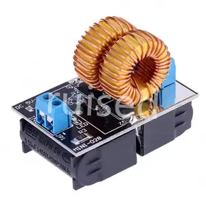 DC 5V-12V 120W Mini ZVS Induction Heating Power Electronic PCB Board Module Jacobs Ladder No Taps With Heating Coil