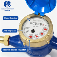 Submeter Single Jet Industrial Cast Iron Itron Analog Brass Mechanical Water Flow Meter for Hot Cold Chilled Water DN80