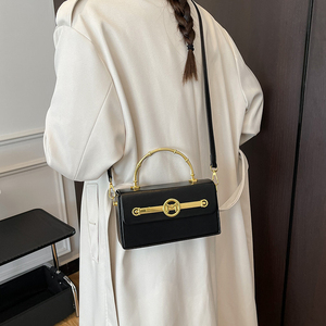 Borsa da Donna in Stile Francese dal Design Unico, Elegante Borsa a Mano Casual in PU a Forma di Scatola 231 - Product Image 4