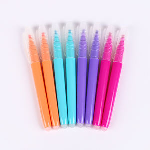 Nouveaux stylos effaçables, pinceaux d'aquarelle de couleurs vives sensibles <span class=keywords><strong>à</strong></span> <span class=keywords><strong>la</strong></span> chaleur font disparaître l'<span class=keywords><strong>encre</strong></span> stylos marqueurs magiques avec gomme pour <span class=keywords><strong>la</strong></span> papeterie - Product Image 2