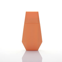 30-50ml plastique PE fond de teint lotion solaire bouteille finition mate bouchon à vis forme crème liquide boîte d'emballage Logo personnalisé