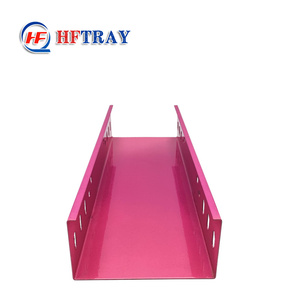 รางเคเบิลสแตนเลสคุณภาพสูง ODM OEM เคลือบสีป้องกันการกัดกร่อน สำหรับวางสายเคเบิลอุตสาหกรรม - Product Image 4