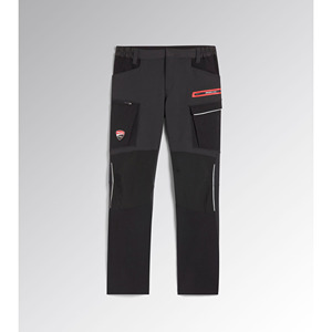 กางเกง Diadora Motor Cargo Ducati สีดำ ป้องกันการบาด ทรงปกติ ตะเข็บเชื่อม โรงงานผลิต ไซส์ 3XL - Product Image 1