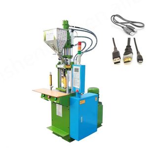 Vertical USB Cable Injection Molding <b>Machine</b> for PP and PVC High Productivity Mechanical Injection Molding Equipment - Product Image 2