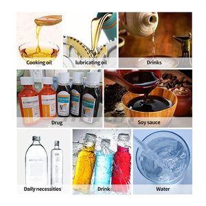 Semi Automatic 4 Heads Liquid Filling Machine 1.5m Conveyor Belt Stainless Steel For Cosmetic Beverage <b>Water</b> Food Chemical Packa - Product Image 6