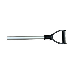 Pelle à neige à grande tête avec poignée en bois en forme de D et lame en plastique, manche de 100-120 cm pour le nettoyage et l'élimination de la neige sur les allées de voitures - Product Image 3