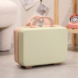 Beauty mini trousse <span class=keywords><strong>de</strong></span> <span class=keywords><strong>maquillage</strong></span> portable rétro 14 pouces boîte cadeau cosmétique <span class=keywords><strong>vide</strong></span> trousse <span class=keywords><strong>de</strong></span> <span class=keywords><strong>maquillage</strong></span> compacte valises pour filles - Product Image 5