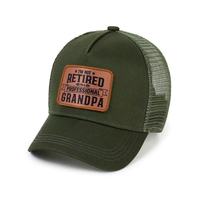 Regalos de Gorras para Hombre - Gorra de Camionero con Patrón de Cuero, Gorra de Béisbol, Regalos para Navidad, Día del Padre, Cumpleaños