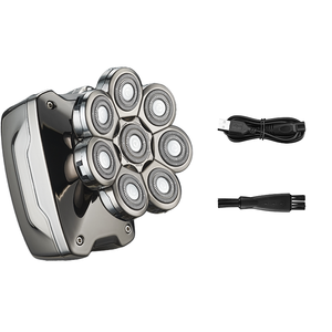 <span class=keywords><strong>Rasoir</strong></span> à tête 7D multifonctionnel pour hommes chauves <span class=keywords><strong>Rasoir</strong></span> à cheveux électrique <span class=keywords><strong>rechargeable</strong></span> 6 en 1 pour hommes <span class=keywords><strong>Rasoir</strong></span> électrique sans fil - Product Image 6